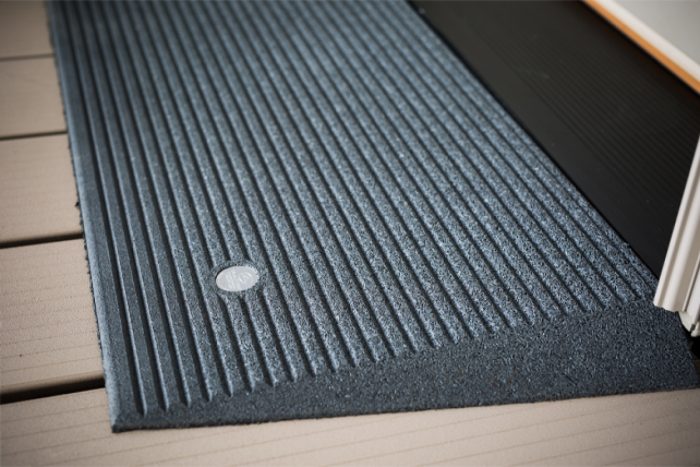 EZ Access 2 1/2″ Rubber Threshold Ramp - Image 3