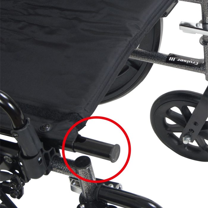 Cruiser III Wheelchair by Drive Medical - Image 3