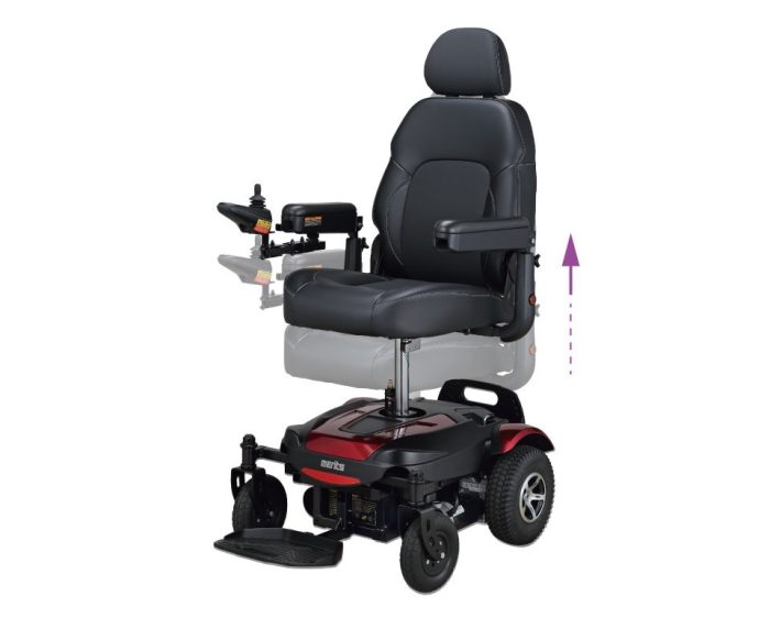 Dualer Power Wheelchair by Merits - Image 4